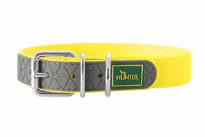Hunter - Collar Convenience - Hondenhalsband, geel