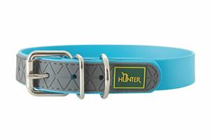 Hundehalsband Hunter Convenience Türkis (23-31 Cm)