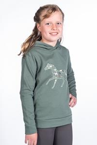 HKM Hoody Judy Kinder > dunkelgrün