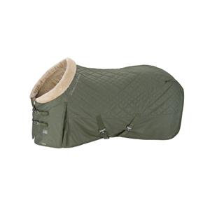 Eskadron Platinum HW22 Fauxfur Collar Stalldecke > ashgreen