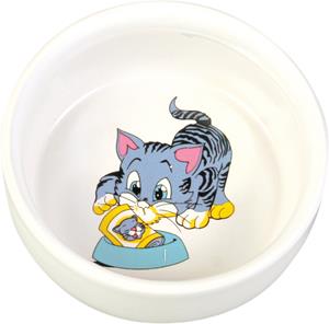 Trixie Keramiknapf mit Motiv, Katze