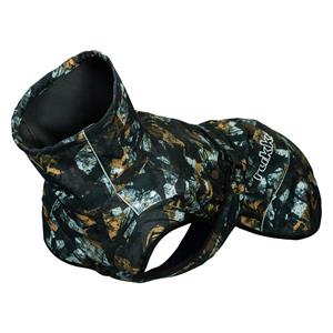 Rukka Pets Rukka Breeze Jas zwart met print 45cm Ruglengte Hond