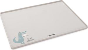 Beeztees Puppy Placemat Humy - Hondenvoerbak - Silicone - Grijs - 40x30x1 cm