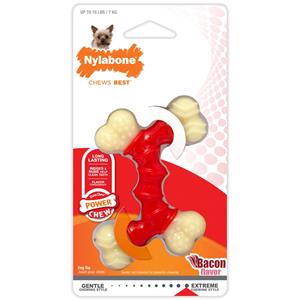 Nylabone DuraChew Double Bone Bacon