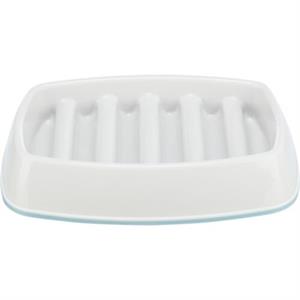 Trixie Slow Feeding Plastic Bowl 0.25 l/21 × 14 cm.