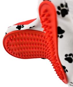Borstelhandschoen voor honden en katten