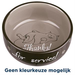 Trixie Keramiknapf, Thanks for Service, 300 ml