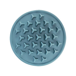 Trixie Slow Feeding Food Mat Pillars ø 35 cm blue