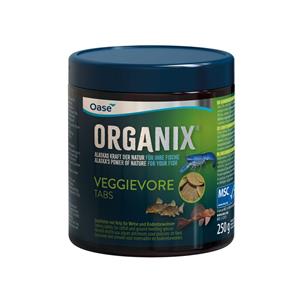 Oase ORGANIX Veggievore Tabs - Duurzaam, Natuurlijk Plantenetend Visvoer 550ml