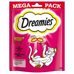 Dreamies Catisfactions Kattensnack 180 g - met Rund