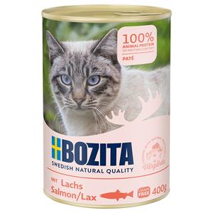 Bozita Nat Kattenvoer 6 x 410 g - Zalm