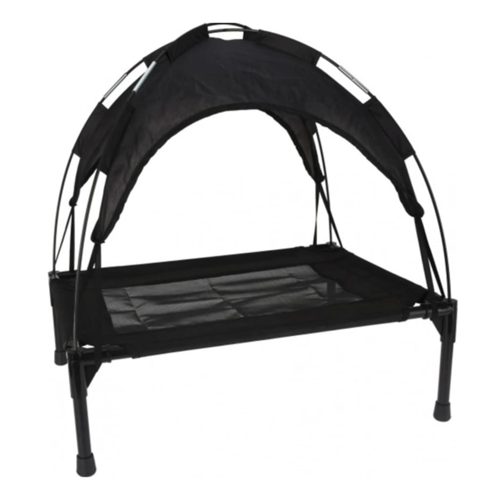 Pets Collection dierenbed/huisdierentent 60x45 cm zwart
