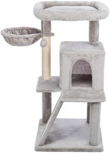 Trixie Junior Pepito scratching post 48 × 48 cm : 98 cm grey