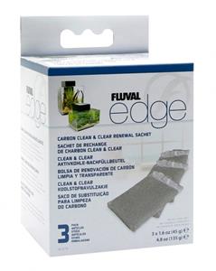 Fluval Edge Koolstoffilter 3 stuks