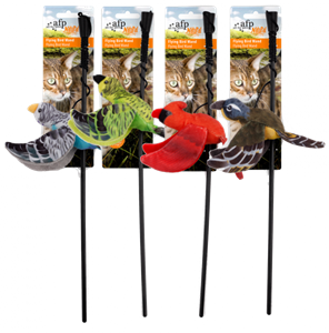 All For Paws Natural Flying Bird Wand