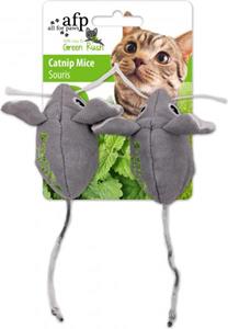 All For Paws Green Rush - Catnip Mice