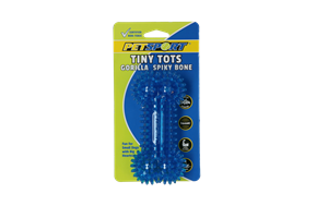 PetSport Tiny Tots Gorilla Spiky Bone