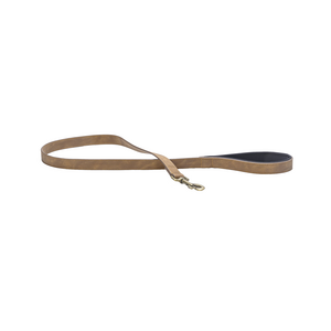 Beeztees Balacron Ax kunstleer hondenriem bruin 100 x 1.5 cm