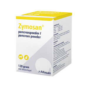 Alfasan Zymosan Pancreaspoeder Hond & Kat - 120 gram