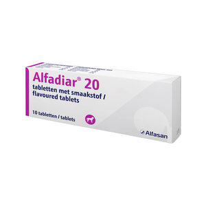 Alfasan Alfadiar 20 - 10 tabletten