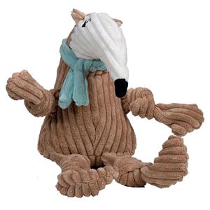 HuggleHounds Honden knuffel Miereneter Knottie, groen