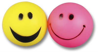 HAPPY PET vinyl smiley bal 6,5X6,5X6,5 CM