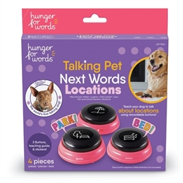 Hunger For Words talking pet next words locations hond