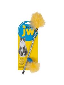 JW cataction feather kattenhengel