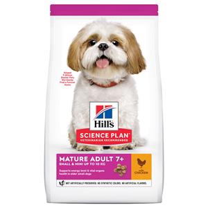 Hill's Science Plan 3kg Mature Adult 7+ Small & Mini met Kip  Hondenvoer