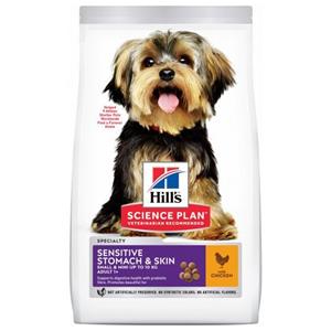 Hill's Adult Sensitive Stomach & Skin Small & Mini met kip hondenvoer 3 kg