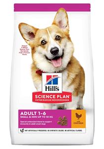 Hill's Science Plan 6kg Adult 1-6 Small & Mini met Kip  Hondenvoer