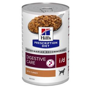 Hill's Prescription Diet 12x360g i/d Digestive Care Kalkoen  Hondenvoer