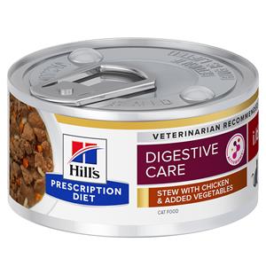 24x82g i/d Digestive Care Stoofpotje met Kip Hill's Prescription Diet Kattenvoer
