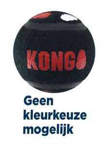 Kong Signature Sport Balls 3 stuks - Hondenspeelgoed - M