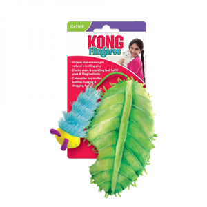 Kong Flingaroo Caterpillar - Kattenspeelgoed - Assorti