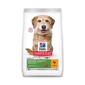 Hill's Mature Adult Senior Vitality Small & Mini met kip hondenvoer 2 x 6 kg