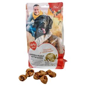 Duvo+ Chew! Kip en Pindakaas Benen | hondensnacks Small 20 stuks