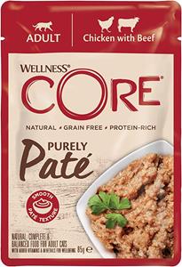 Wellness Core Purely Pate - Kattenvoer - Kip Rund 85 g