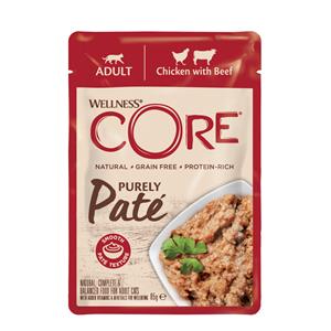 Wellness Core Purely Pate - Kattenvoer - Kip Rund 85 g