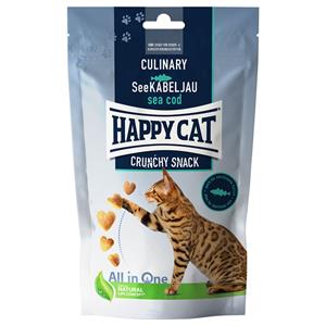 70g Happy Cat Culinary Crunchy Snack Kabeljauw Kattensnack