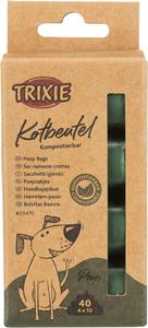 Trixie Groene Poepzakjes 10 rollen à 10 zakjes