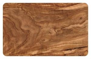 placemat olive pvc / eva houtprint