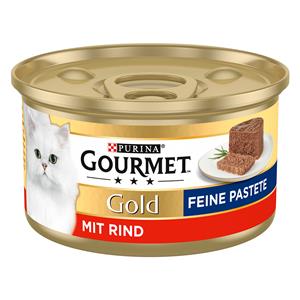 12x85g Gold Paté Rund Gourmet Kattenvoer