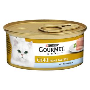12x85g Gold Paté Kalkoen Gourmet Kattenvoer