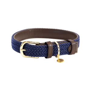 Kentucky Dogwear Hundehalsband geflochten Nylon > navy