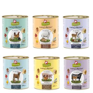 6x800g GranataPet Lievelingsmaaltijd Mix I (6 varianten) Hondenvoer