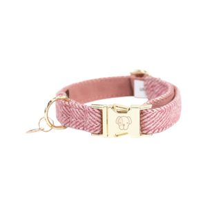 Kentucky Dogwear Hondenhalsband - Wool - Licht Roze - XXS - 18-26 cm