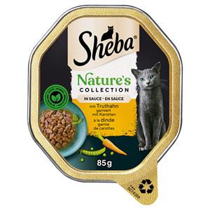 Sheba Voordeelpakket  Kuipjes 44 x 85 g - met Kalkoen