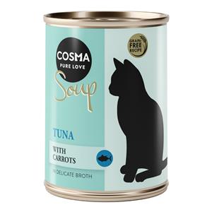 Cosma Soup 6 x 100 g - Tonijn met Wortel