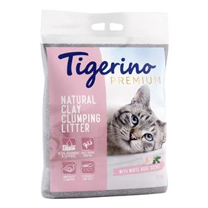 2x12kg Tigerino Premium Kattenbakvulling White Rose